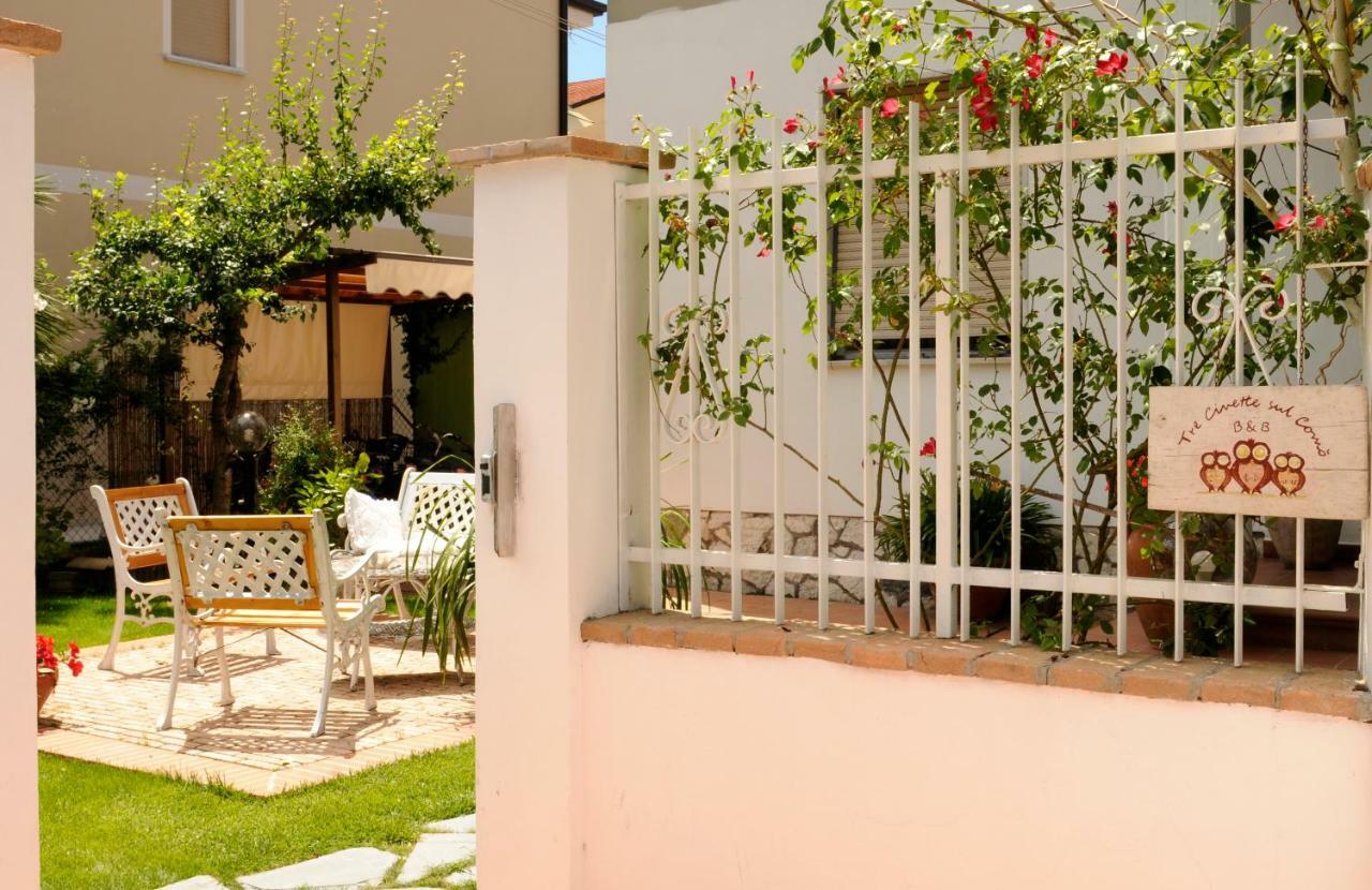 Tre Civette Sul Como Bed & Breakfast Marina di Massa Dış mekan fotoğraf